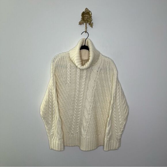 Song of Style Nantale Cable Knit Turtleneck Sweater XS - Picture 1 of 6
